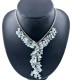 Adzo Grapevine aquamarine necklace